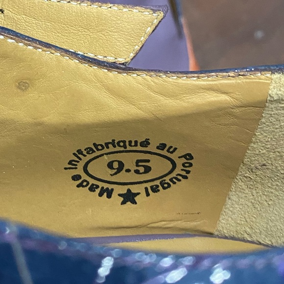 Fluevog Bellevue Ella Baker Brogued Heel with Cutout - Picture 6 of 9